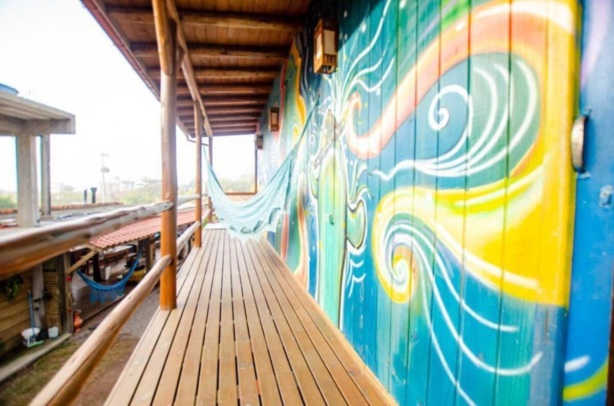 Hostel Quintal Do Rosa برايا دو روزا المظهر الخارجي الصورة
